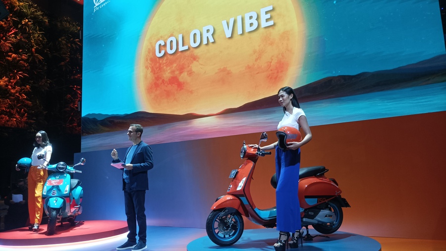 Piaggio Indonesia Luncurkan Vespa Primavera Color Vibe Limited Edition, Segini Harganya