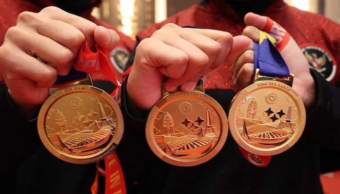 Update Klasemen Sementara Perolehan Medali SEA Games 2023 Jumat, 12 Mei 2023