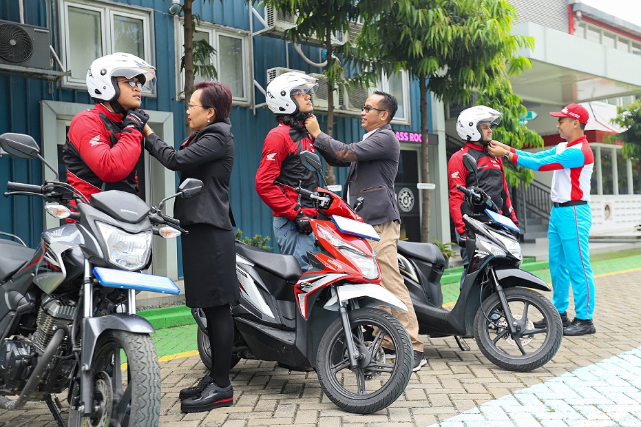 Cara Yayasan AHM Bikin Edukasi Safety Riding Makin Menyenangkan