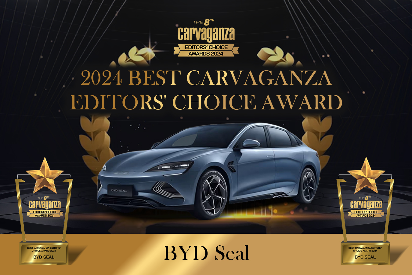 BYD Indonesia Dominasi Carvaganza Editors' Choice Award 2024, Raih 4 Penghargaan Sekaligus