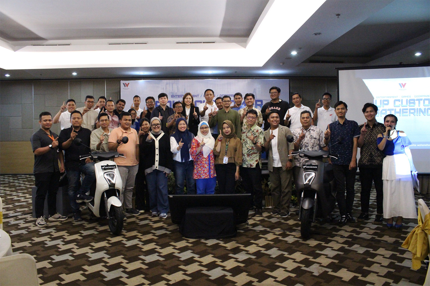 Wahana Honda Fleet - GSO Perkenalkan Produk EV lewat Event GC Gathering