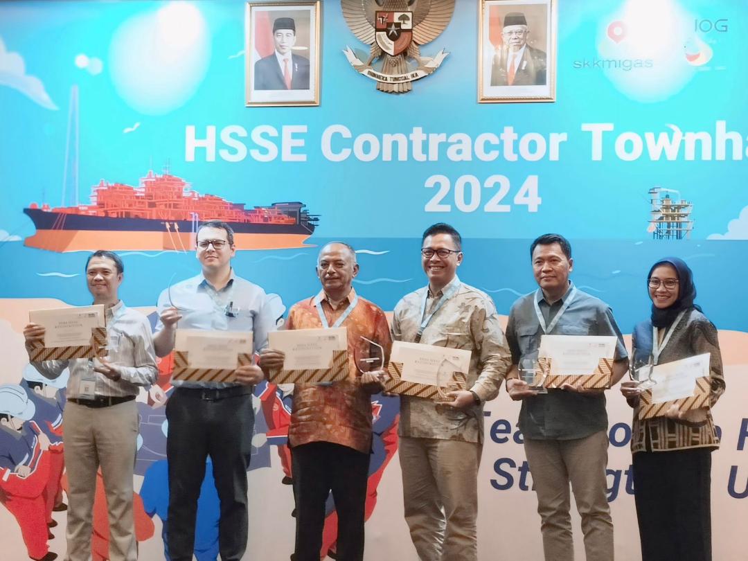 Capai Zero Accident, PTK Raih Apresiasi HSSE Recognition Awards 2024