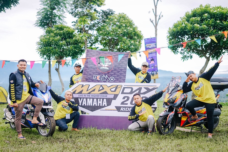 Ride and Camp Bareng Komunitas Yamaha Sumsel di Maxi Yamaha Day 2022 Pagaralam