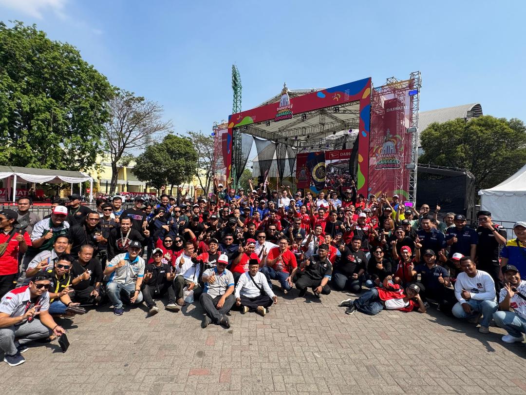 Masyarakat dan Komunitas Sambut Meriah Daihatsu Kumpul Sahabat Sidoarjo