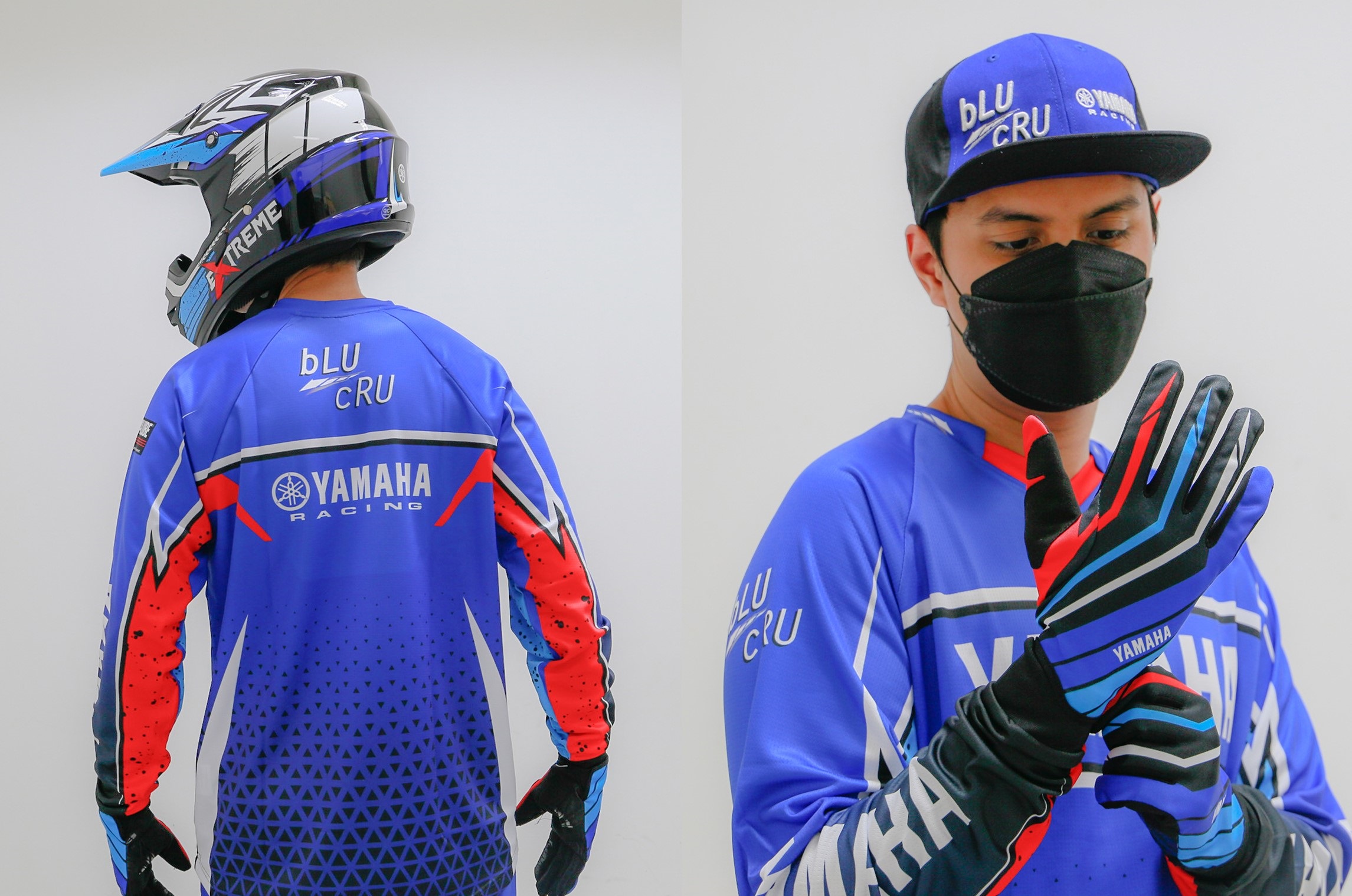 Obat Ganteng, Pakai Apparel bLU cRU Yamaha Rasanya Racing Banget
