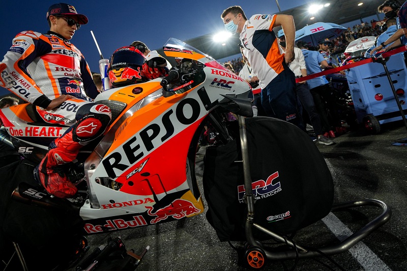 MotoGP Qatar 2022: Marquez Akui Espargaro Lebih Cekatan: 'Baru Kali Ini Ada 4 Pembalap Lebih Kencang dari Saya'