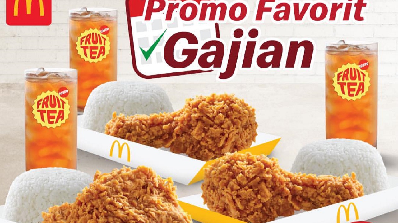 McDonald's Hadirkan Kembali Promo Favorit Gajian di Bulan September 2024: 3 Paket Cuma Rp 59 Ribu!