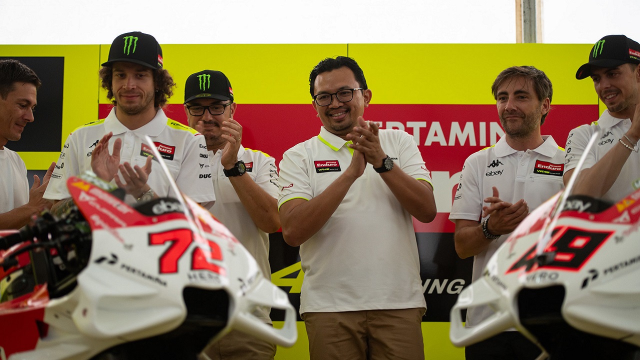 Ukir Sejarah Baru! Pertamina Enduro VR46 Racing Team Berlaga di Home Race Pertamina Grand Prix of Indonesia