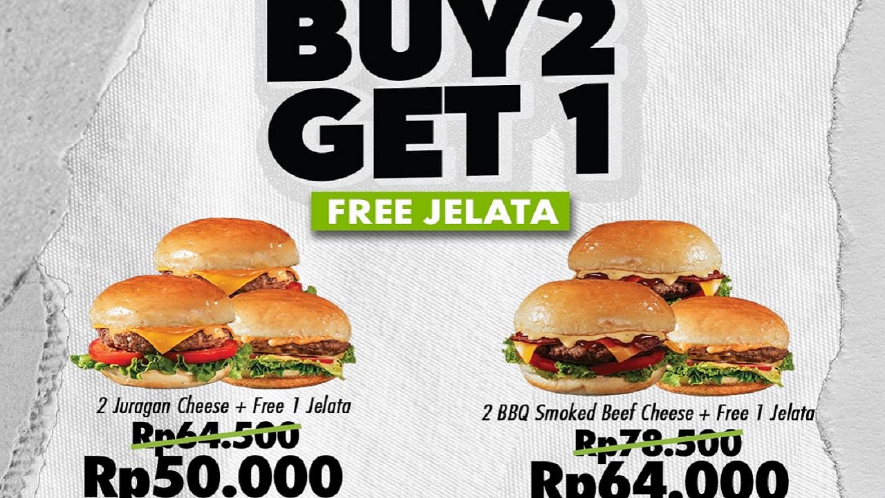 Promo Burger Bangor Buy 2 Get 1: Begini Cara Dapatkan 3 Burger Hanya Rp 50 Ribuan!