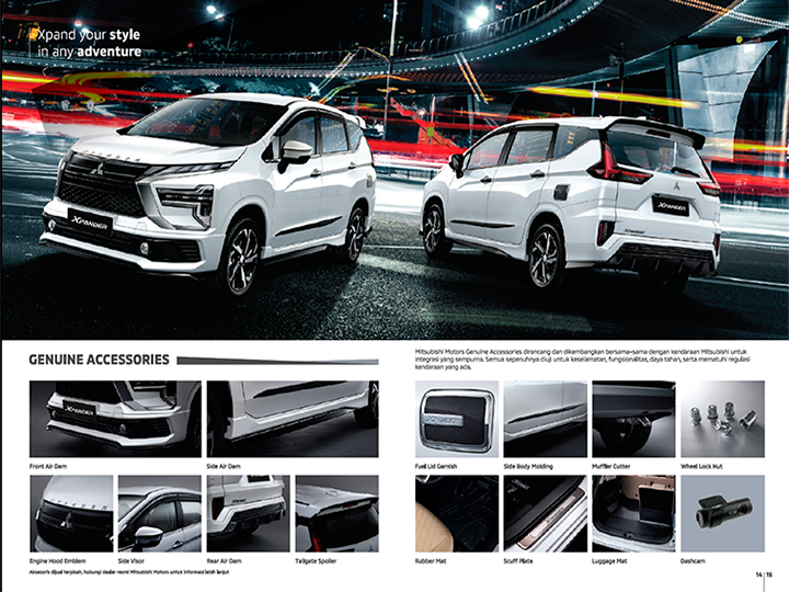 Diskon Aksesoris New Mitsubishi XPANDER di GIIAS 2021, Bisa Beli Paket atau Satuan