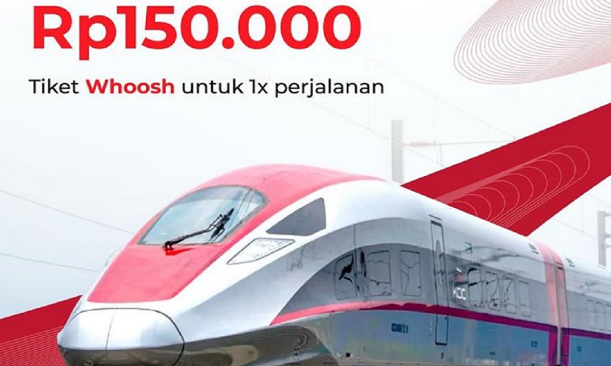 Promo Menarik! Harga Tiket Kereta Cepat Whoosh Jakarta-Bandung Diskon Hingga 50 Persen, Bisa Bayar Pakai VA