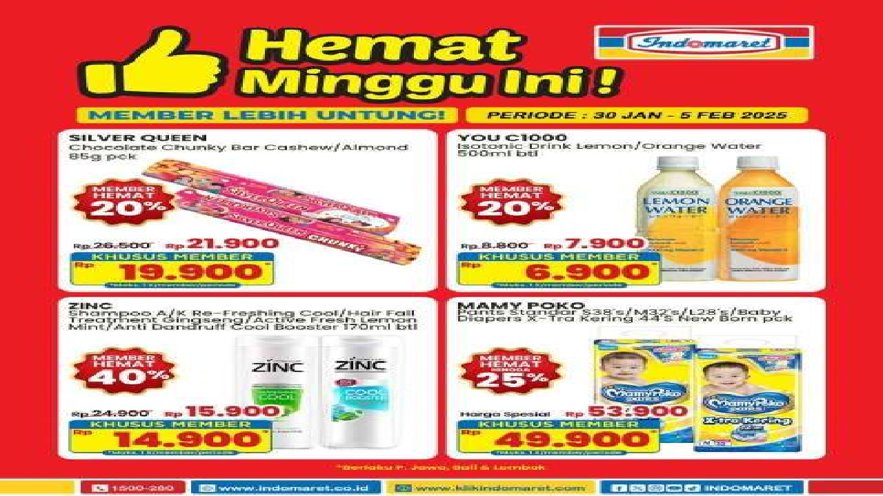 Promo JSM Indomaret 31 Januari 2025: Mamy Poko Hemat Harganya