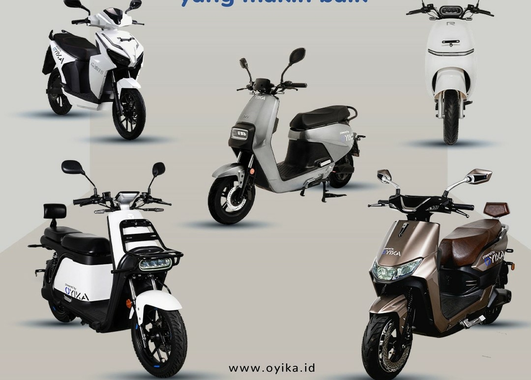 Oyika, Motor Listrik Satu Baterai untuk Semua Motor 