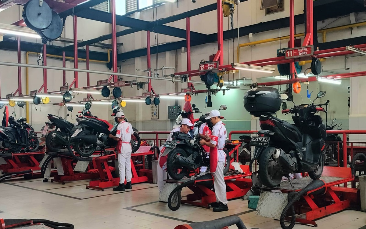 WMS Siapkan 58 Bengkel AHASS di Jakarta-Tangerang, Pengguna Motor Listrik Honda Kini Jadi Mudah!
