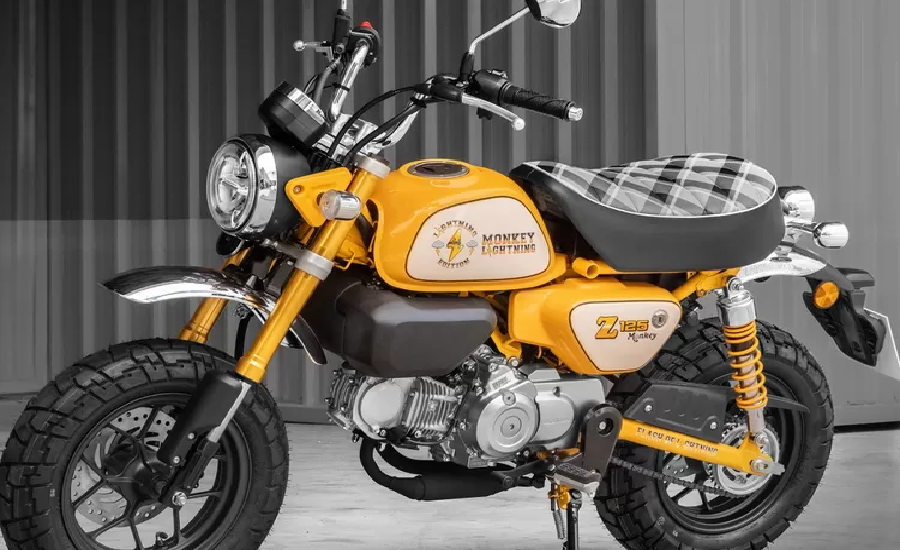Warna Serba Kuning! Honda Monkey Lightning Edition Resmi Meluncur