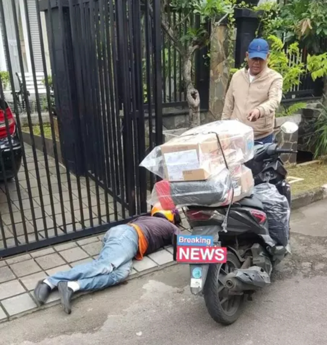 Innalilahi! Kurir Paket Meninggal Saat Mengantar Barang, Tak Ada Bekas Penganiayaan