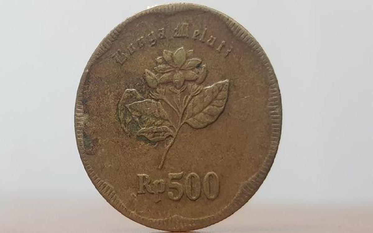 Uang Koin Rp 500 Bunga Melati Bisa Bikin Kamu Kaya Mendadak, Ternyata Dihargai Dua Digit!