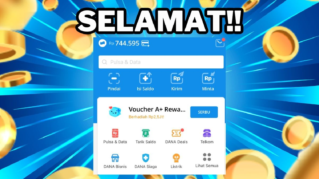 Link DANA Kaget Terbaru Senin 14 Oktober 2024: Ada Saldo DANA Gratis Rp 250 Ribu