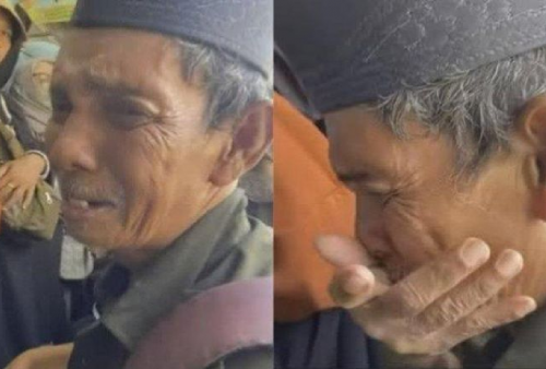 Sedih! Kakek Tua Diusir Anaknya Sendiri, Padahal Kangen Rela Datang Jauh dari Kalimantan