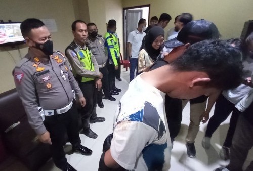 Satlantas Polresta Bandar Lampung Tangkap Dua Pemuda Pemilik Sabu
