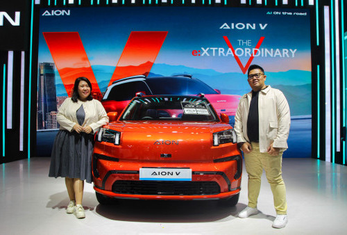 Fitur Canggih AION V Tetapkan Standar Baru Mobil Listrik di Indonesia