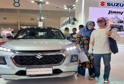 GJAW 2024, Pengunjung Antusias Coba Ikut Test Drive Mobil Suzuki