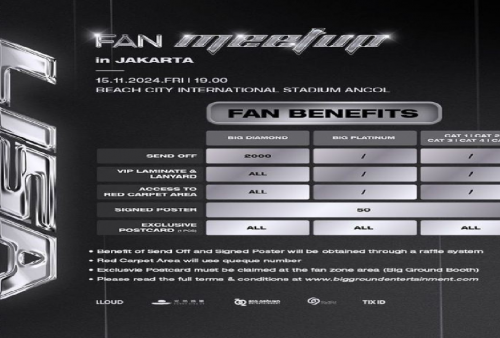 Turun! Daftar Harga Beli Tiket Fan Meet Up Lisa BLACKPINK di Jakarta