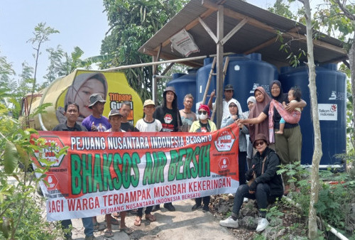 PNIB Terus Salurkan Bhaksos Air Bersih di Gunung Kidul Yogyakarta, Tumbuhkan Jiwa Pancasila dan Gotong Royong