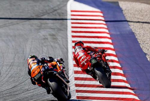 Hasil Race MotoGP Austria 2023: Francesco Bagnaia Mendominasi
