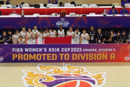 Timnas Basket Putri Indonesia Raih Juara FIBA Women's Asia Cup 2023