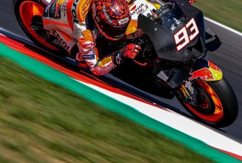Jalani Dua Hari Tes Misano, Marc Marquez Belum Tentukan Turun di MotoGP Aragon ?