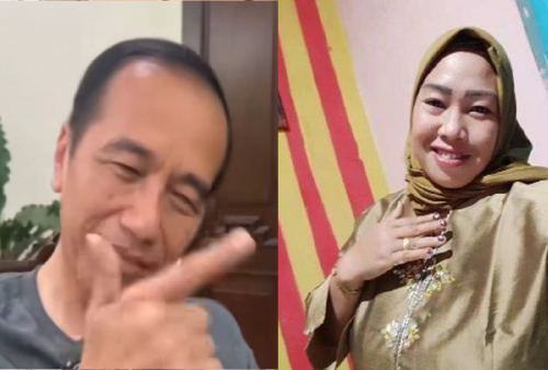 Viral Lagu Kocaknya Ditonton Jokowi, Ini Sosok Susilawati si Emak-emak Penyanyi 'Waktu Ku Kecil'