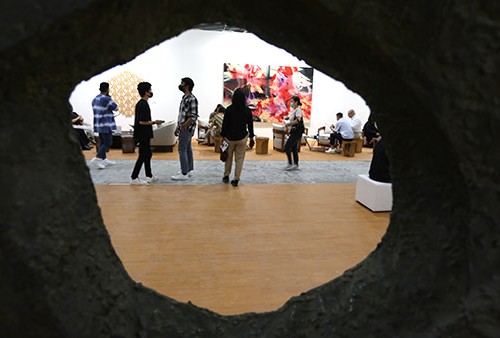 Melihat Lebih dekat Limitless Instalasi TACO di Pameran Seni Art Jakarta 2022