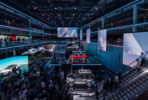 Ajang IAA Mobility 2021 Mercedes Benz Menampilkan Semua Mobil Listrik produksinya
