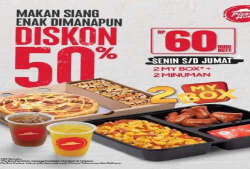 Pizza Hut Diskon 50 Persen, Berlaku Senin Sampai Jumat