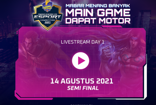 Saksikan Live streaming di OtomotifXtra Babak Semi Final Yamaha Generasi125 E-Sport Competition (YGEC) 2021