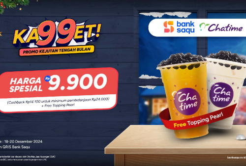 Promo Spesial! Beli Chatime Cuma Rp 9.900, Buruan Sikat Hari Ini Juga