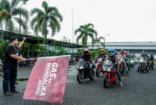 Kompak! City Rolling ke Mandalika, Bikers Honda Beri Dukungan Pembalap ATC dan Meriahkan WSBK 2022 