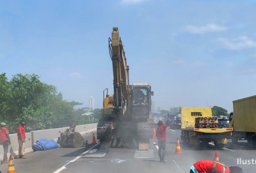 Jasa Marga Lanjutkan Pemeliharaan Perkerasan Jalan Tol Ruas JORR E