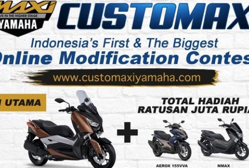 Yamaha Indonesia kembali menggelar kontes modifikasi Yamaha Customaxi, Cara Daftarnya ada Diartikel Ini