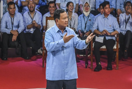 Simak 7 Janji Prabowo Saat Debat Perdana Capres