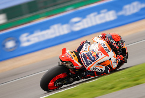 Marc Marquez Ungkap Alasan Pakai RC213V Bekas di MotoGP Inggris, Trauma Cium Gravel?