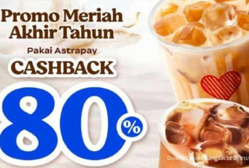 Menarik! Beli Kopi Kenangan Bisa Dapat Cashback 50-80 Persen, Begini Caranya