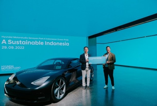Hyundai Donasikan Ioniq 5 ke IOP untuk Menjaga Laut Indonesia