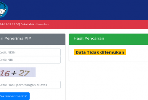 Cara Cek Penerima Bansos PIP 2025, Cuma Modal HP dan Internet!