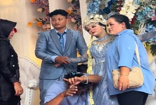 Viral Pengantin Wanita Mendadak Kesurupan di Pelaminan, Bikin Merinding!