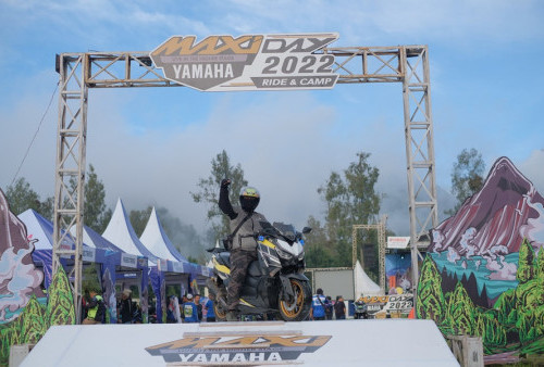 600 Bikers Maxi Yamaha Sukseskan Event Penutup Maxi Yamaha Day 2022 di Banyuwangi