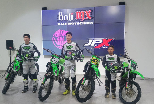 Kawasaki Bali MX Greentech Umumkan 3 Crosser Andalannya di Kejurnas MX 2023
