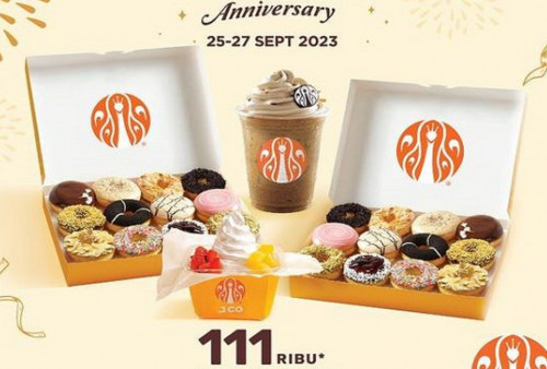 Catat Tanggalnya! Promo J.CO Donuts Spesial Anniversary Ke-17, 2 Box Donat Cuma Bayar Rp111.000 Aja!