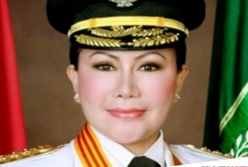 Eks Gubernur Banten Ratu Atut Chosiyah Bebas dari Lapas Tangerang